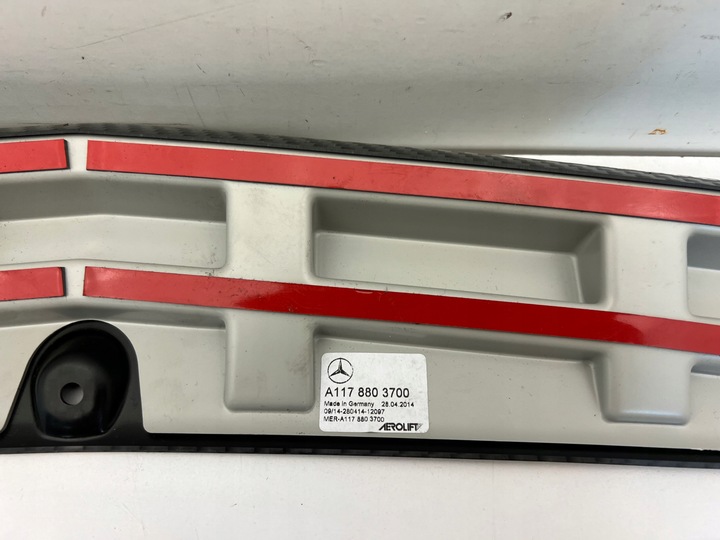 фото №7, Mercedes cla w117 накладка спойлер бампера перед