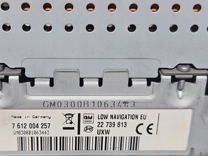 фото №6, Opel insignia a 2012 панель / радіопрогравач cd/dvd/gps