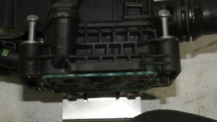 фото №8, Корпус termostatau citroen c3 iii 1.6 синий hdi