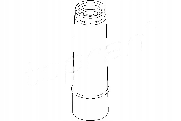 фото №1, Topran захист амортизатора vw зад golf bora topran