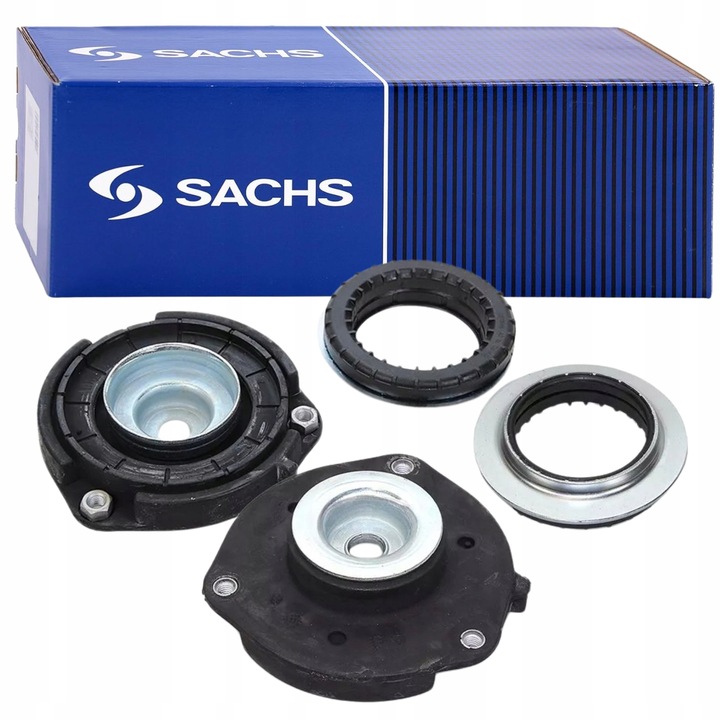фото №3, Sachs амортизаторы перед + подушка + подшипник защитные накладки vw golf 5 6 passat 3c