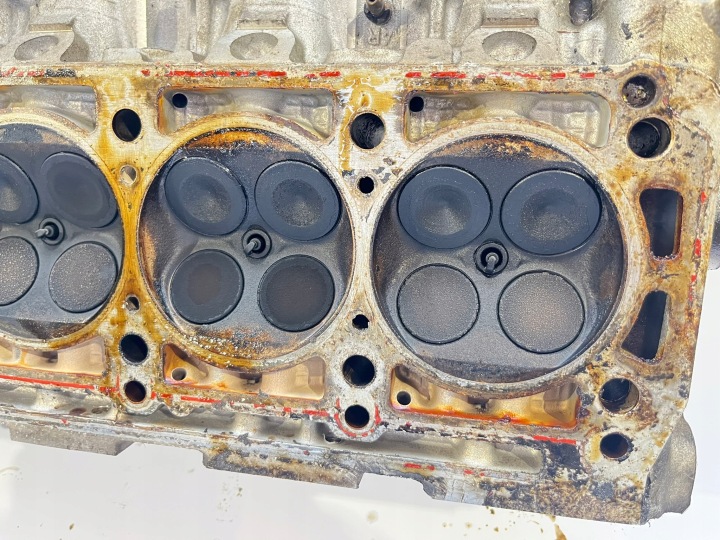 фото №8, Головка двигуна mercedes w124 200e e200 2.0 220e e220 2.2 m111 1110160901