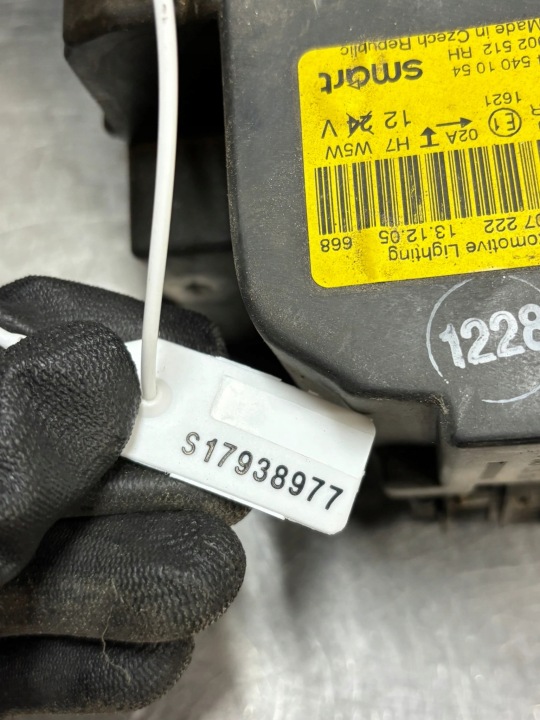 фото №11, Фара правое перед передняя smart forfour i 1 a4545401054 европа