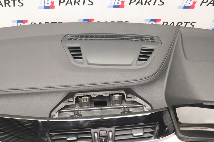 фото №9, Bmw x1 f48 консоль панель раздаточная капот бежево-серый uk англичанин