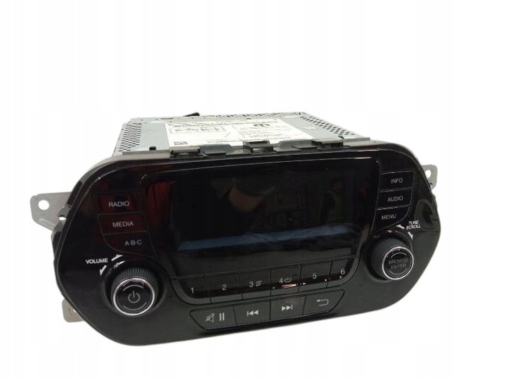 фото №1, Радіо 07356803530 fiat tipo ii 2016-