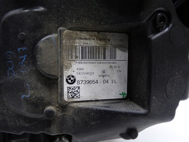 фото №16, Bmw x3 g01 x4 g02 17-21 лампа права адаптивний led 8739654 оригінальна