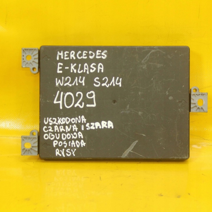 фото №12, Модуль блок управления  комфорта a2149008807 mercedes w214 s214 e-klasa glc x254