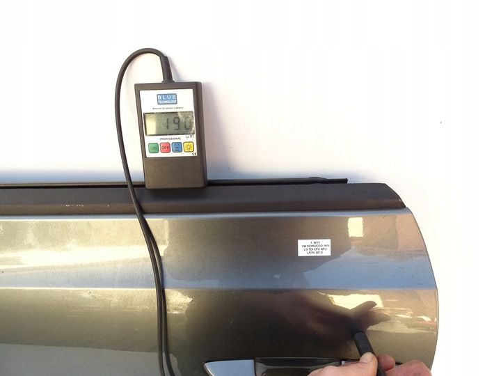 фото №11, Дверь левый перед левая передние lr7h vw scirocco iii 1k8