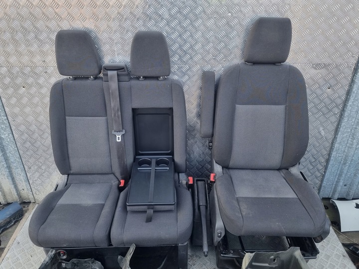 фото №10, Ford transit custom сиденья сиденья ковёр 3 легковой