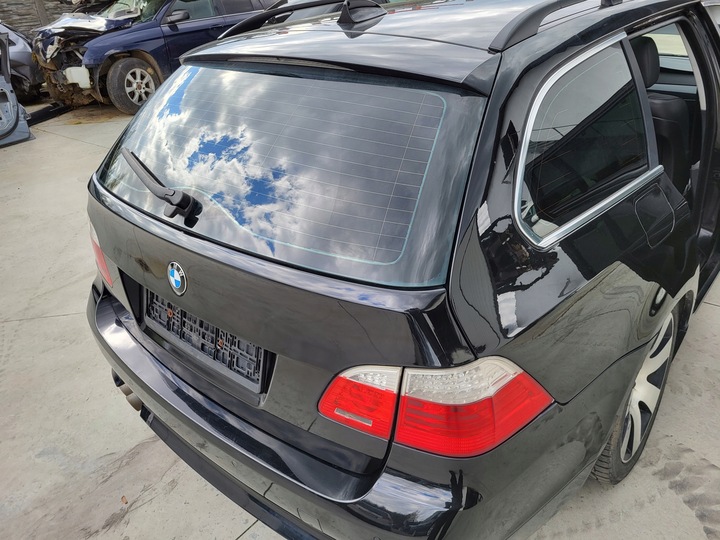 фото №8, Bmw e61 рестайлинг 07r крышка багажника schwarz 2 ii