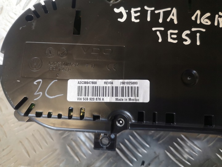 фото №6, Vw jetta рестайлінг tdi спідометр  прилади європа 5c6920876a