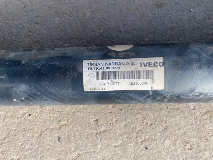 фото №6, Iveco daily 35c 50c вал приводной 5801715027