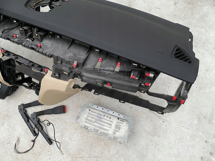 фото №7, Bmw x5 f15 x6 f16 панель консоль капот pulpit подушки воздушные ремни pas