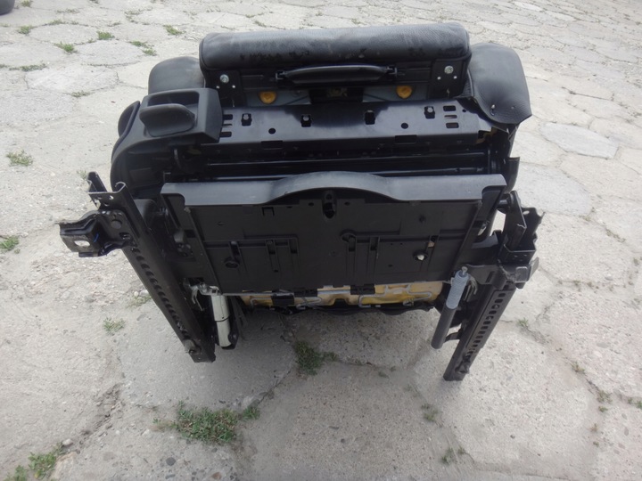 фото №9, Сиденье правые перед переднее пассажира bmw e60 e61 м-пакет sport чёрная кожа