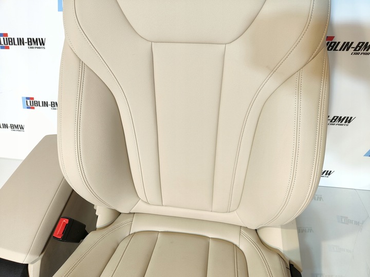 фото №12, Bmw g20 обивка сиденья m набор canberra бежевый
