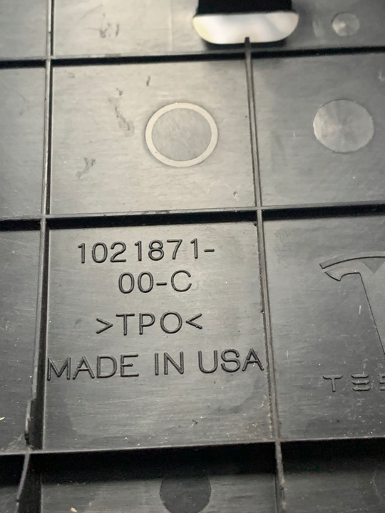 фото №8, Tesla s прокладка pod номерні знаки eu 1021871-00-c