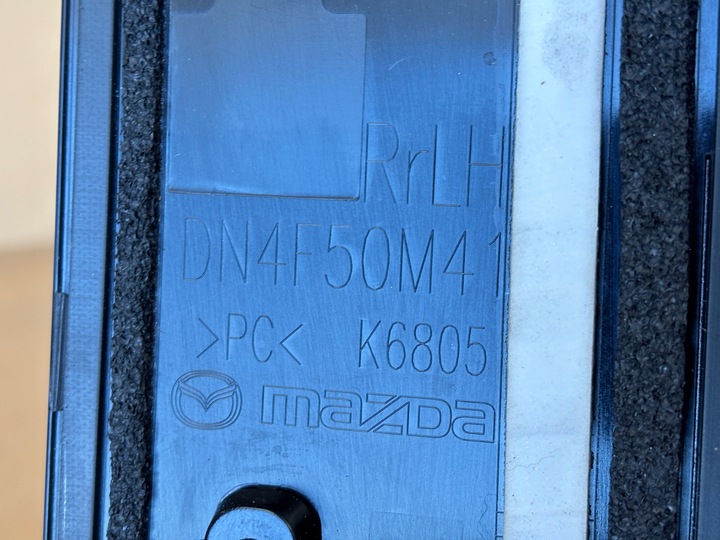 фото №5, Mazda mx-30 21- планка двері ліва задня лівий зад лівих задніх