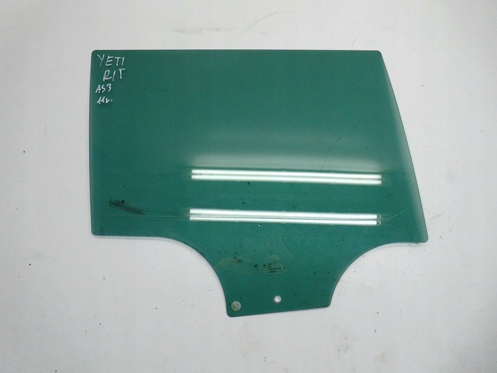 фото №1, Стекло дверь skoda yeti 2011r. правая задняя тёмное оригинал