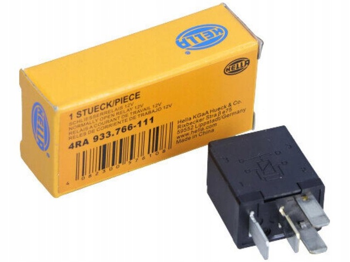 фото №9, Hella 4ra 933 766-111 реле, насос паливна