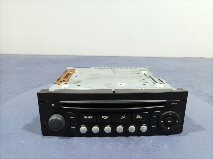 фото №1, Citroen c2 i радіо радіопрогравач cd 96537894xt