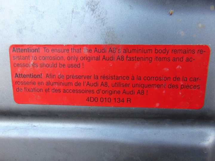 фото №8, Капот кришка двигуна audi a8 d3 рестайлінг ly7h 05-09