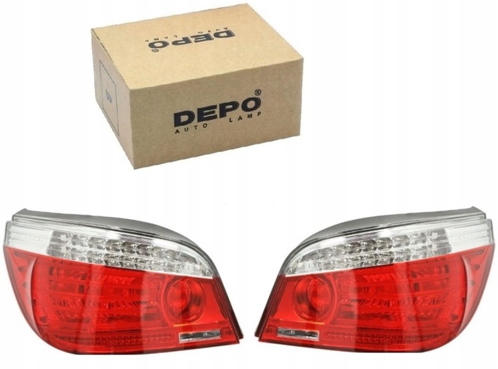 фото №1, Лампа задняя левая + правая комбинированная bmw 5 e60 2001-10