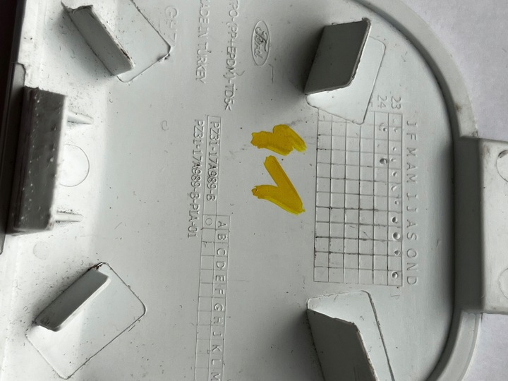 фото №5, Заглушка фаркоп бампера перед ford transit custom ii mk2