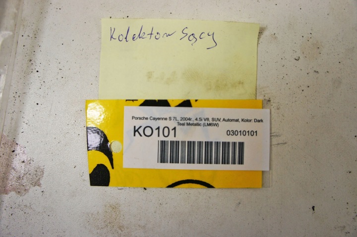 фото №6, Ko101 porsche cayenne s 7l 4.5 колектор впускний  ar