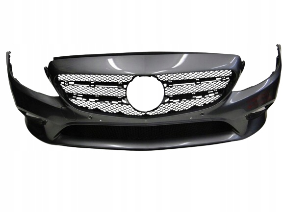 фото №1, Mercedes c класс w205 205 рестайлинг бампер переднее na датчики pts bez камеры