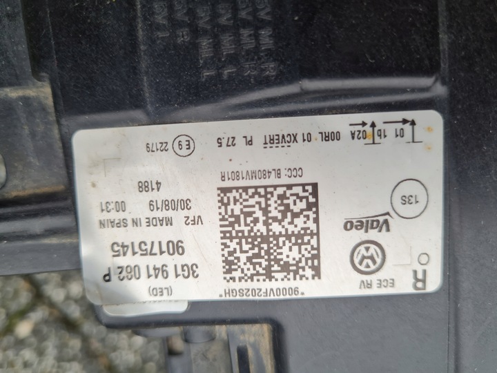 фото №15, Vw passat b8 рестайлінг 3g1 повний led matrix iq light 3g1941081p 3g1941082p вигідна пропозиція