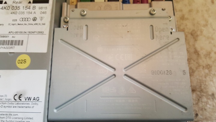 фото №8, Зчитувач мультимедіа mmi audi a6 c8 a7 4k0035154b