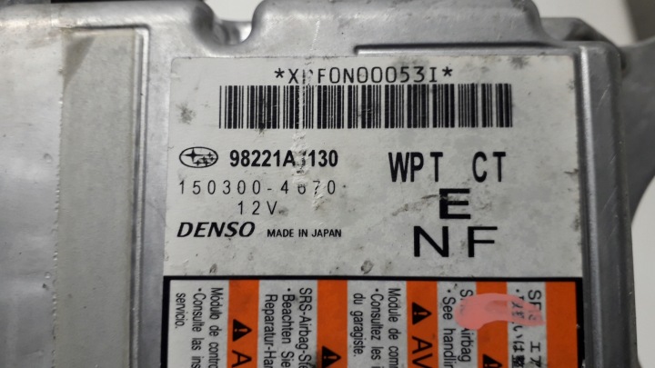 фото №6, Subaru legacy v 5 модуль датчик air bag 98221aj130