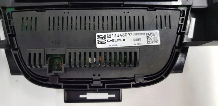 фото №4, Радіо cd 400 uzz панель дисплей opel astra iv j