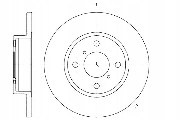 фото №2, Комплект диск тормозных remsa 4700711 9193872 55