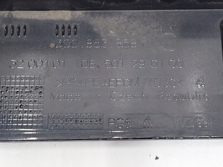 фото №14, Планка захист порога порогова права vw passat b8 21r