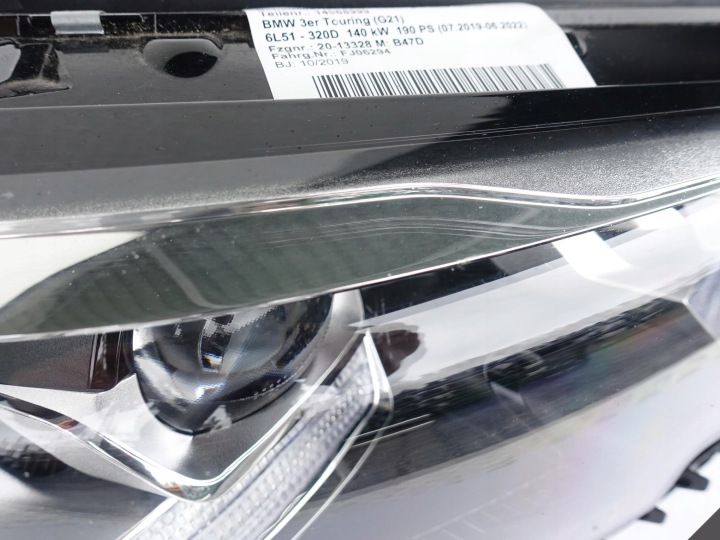 фото №11, Bmw 3 g21 g20 повний led l + p комплектні європа фара