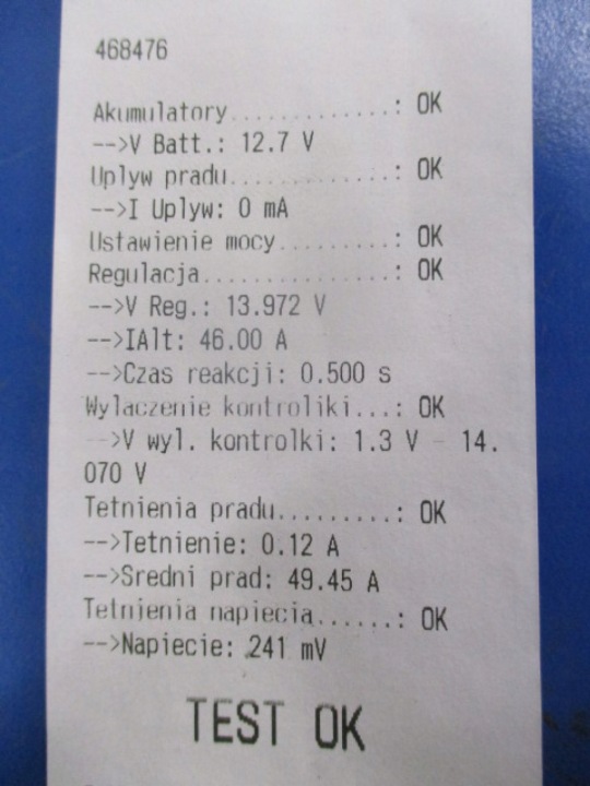 фото №7, Hyundai accent ii 1.5 генератор 37300-22650 valeo 90a протестированный