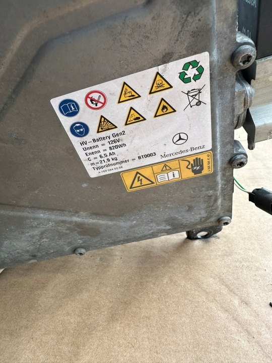 фото №11, Батарея hv, акумулятор, модуль, тяговий mercedes c w205 des гібрид