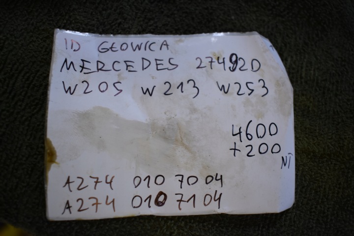 фото №10, Идеальная головка mercedes 274920 w205 w213 w253 1