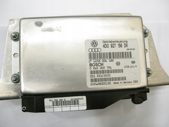 фото №4, Блок управления коробки audi a8 d2 2.5 tdi 4d0927156dk