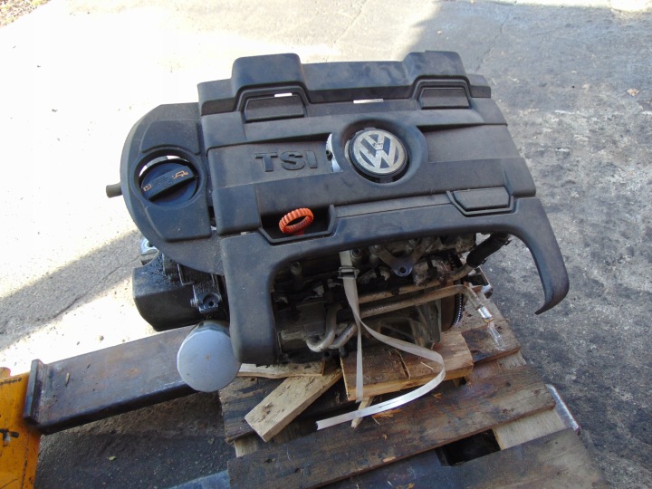 фото №7, Двигун двигун стійка cdga 1.4tsi vw passat b7 touran 110kw 290tys km