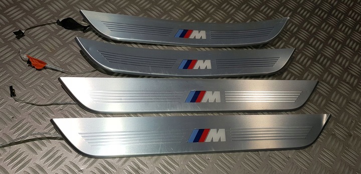 фото №11, Bmw g11 m набір планка led порога планки порогові підсвічуваний комплект 4szt