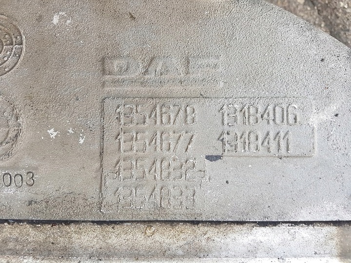 фото №3, Корпус колёса маховика сцепления daf 95 xf 1354678
