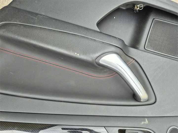 фото №12, Ford mondeo mk4 fl st сидіння диван шкіра алькантара комплект червона нитка