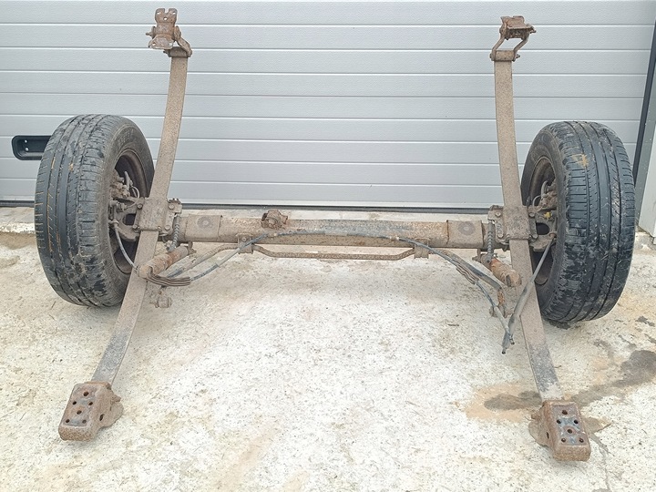 фото №1, Ось балка подвешивание зад рессоры колёса chrysler grand voyager iv 05-07r