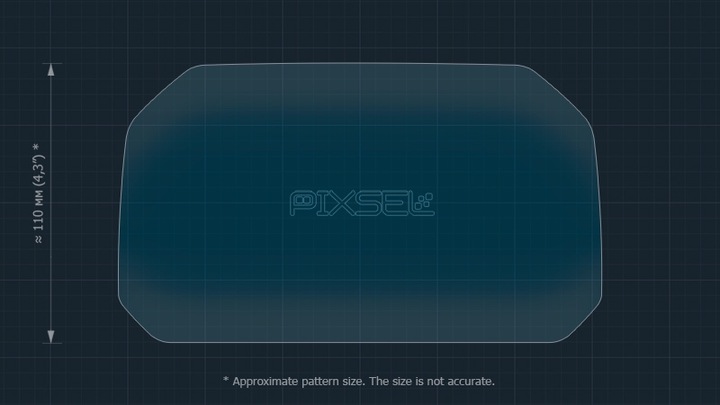 фото №5, Защитные стекло pixsel na мото спидометр bmw f750/800/850 gs 8.6“