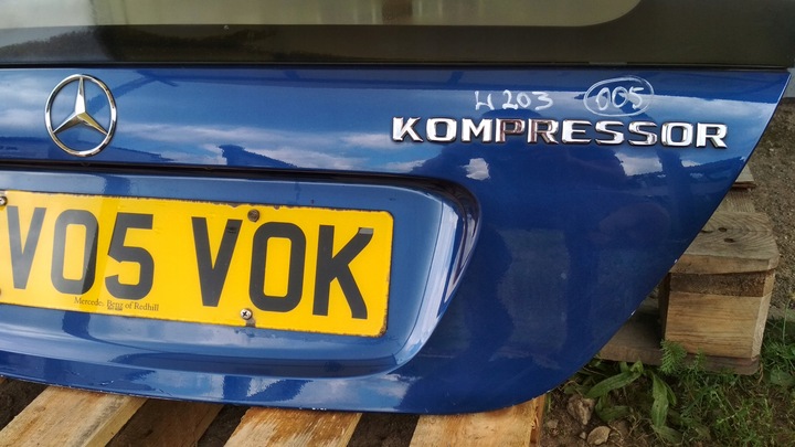 фото №6, Кришка багажник mercedes c-klasa w203 купе c345 345