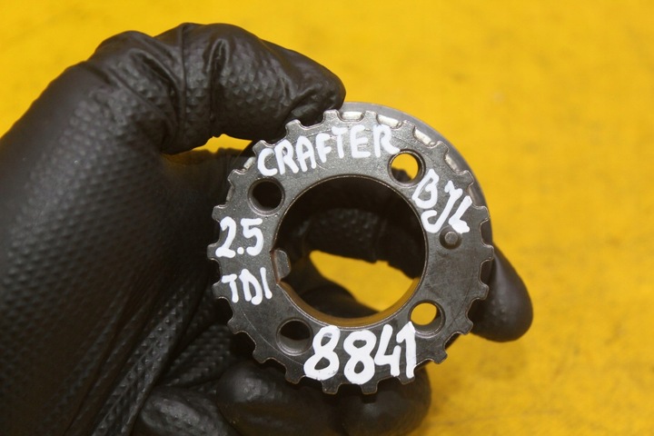 фото №7, Колесо зубчатое вала з vw crafter 2.5 tdi bjl 074105263b