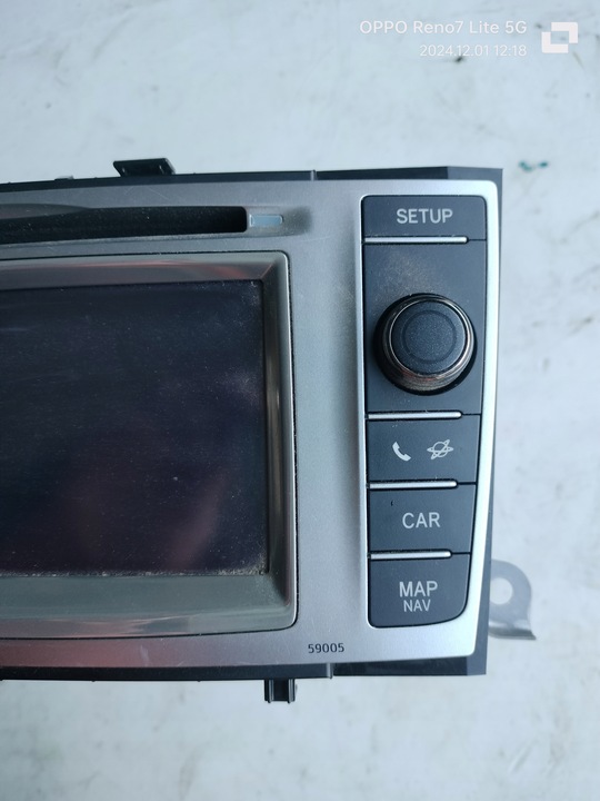 фото №3, Радио навигация toyota avensis t27 радиопроигрыватель 86140-05010