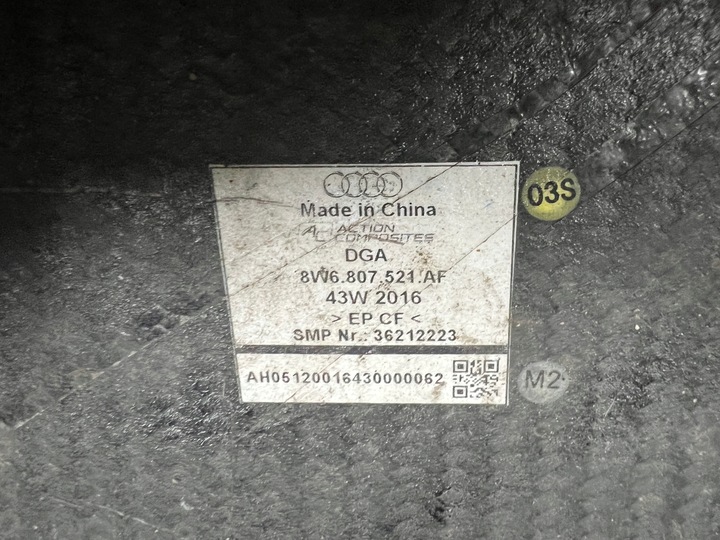 фото №14, Бампер задній бампер зад audi rs5 s5 a5 8w карбон 8w6807521af ly9t